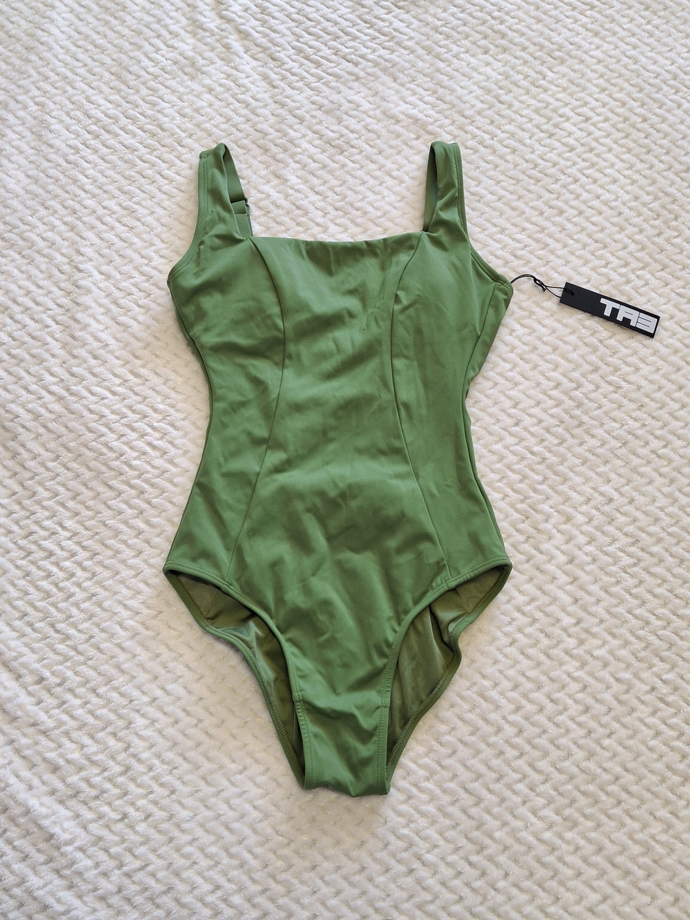 Green One-Piece Swimsuit